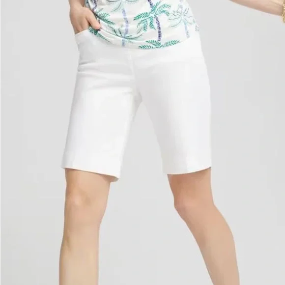 Chicos Brigitte Slim Bermuda Shorts - Picture 5 of 6